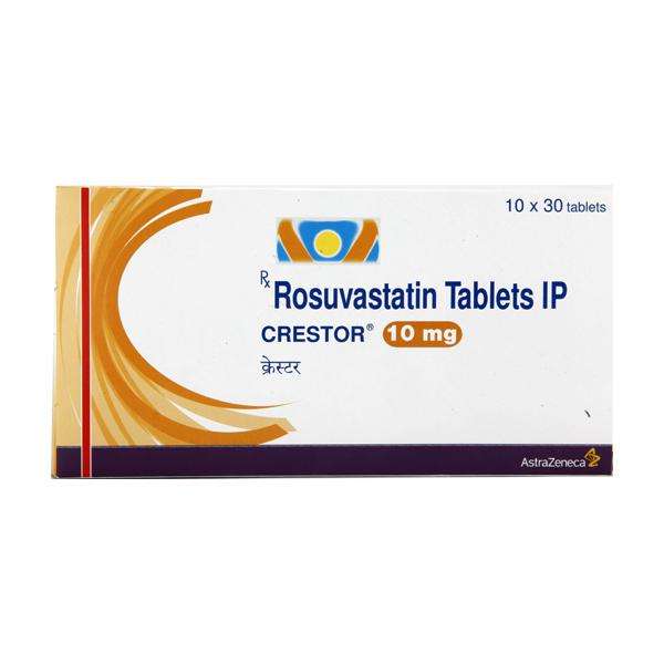 Brand Name: CRESTOR 10MG TABLET 10S Product Name:Rosuvastatin 10 MG Package Size :Each strip contain 10s Tablets