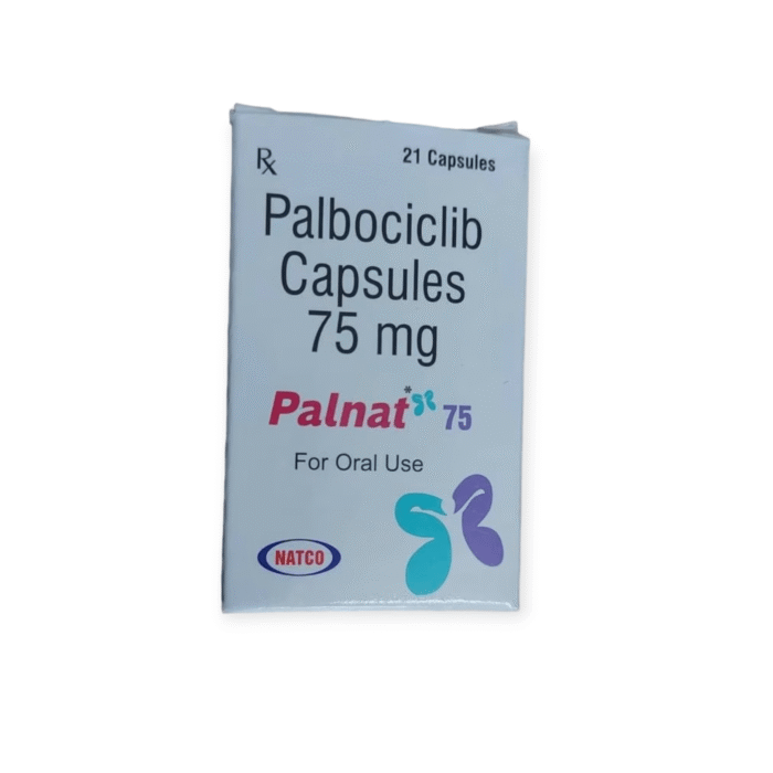 Palnat 75mg Capsule - Palbociclib tablet for breast cancer treatment at low price