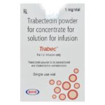 Trabec 1mg Infusion - Trabectedin cancer treatment medicine 1 vial injection