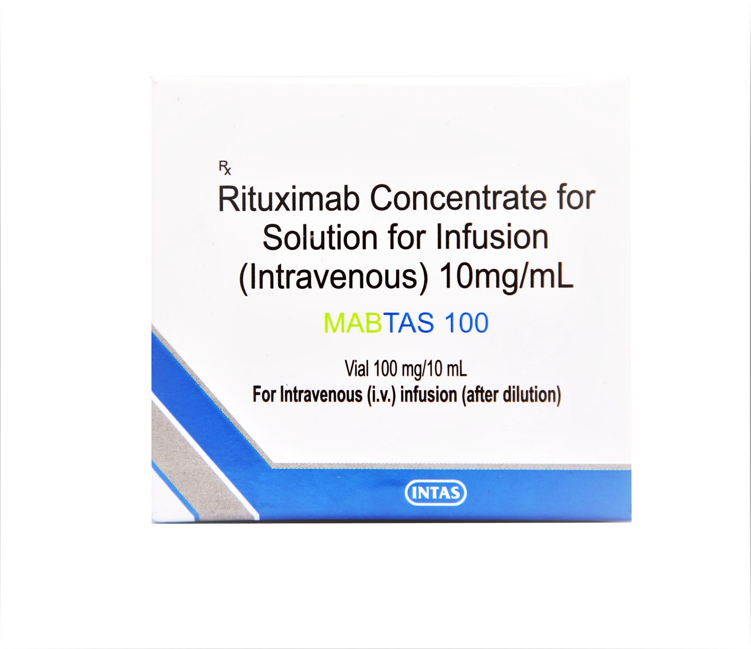 Brand Name: Mabtas T 100mg Inj Product Name:   Rituximab Package Size : 1 vail